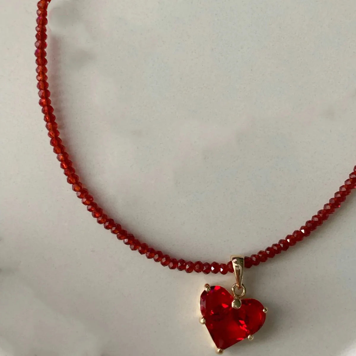 Scarlett Glass Love Pendant