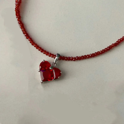 Scarlett Glass Love Pendant